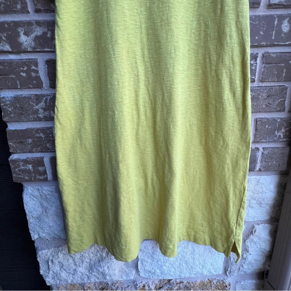 Lou & Grey for Loft Yellow T Shirt Dress, size Small - Picture 5 of 8